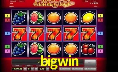 Benefícios da Conta bigwin